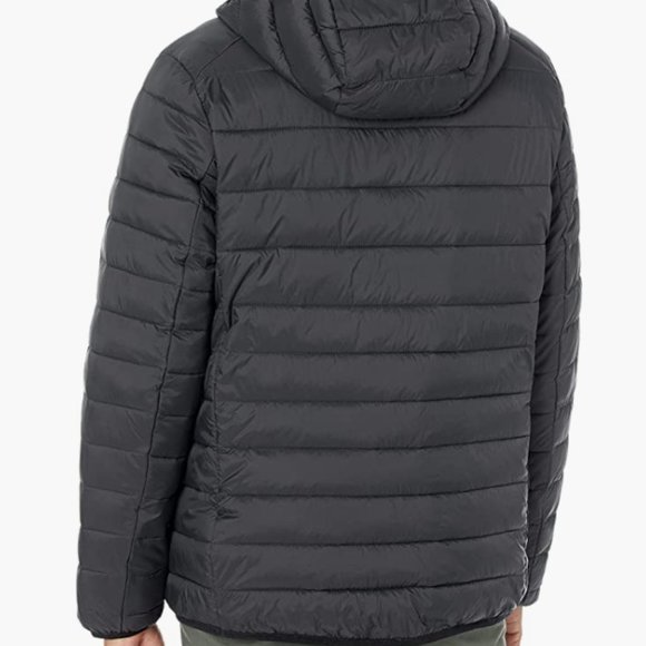 NEW Amazon Essentials Mens Lightweight Water-Resistant Packable Hooded Puffer XX - Picture 2 of 5